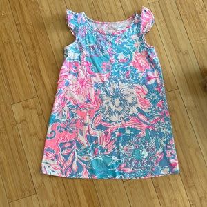 Lilly Pulitzer girls dress, size M (6-7), great used condition.